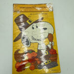 Hallmark Greeting Card Puzzle Happy Thanksgiving 1958 Snoopy In Snoopy Thanksgiving Puzzle