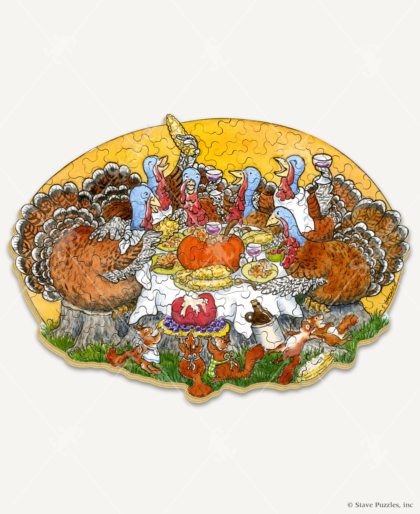 Let&amp;#039;S Talk Turkey in Jigsaw Puzzles Thanksgiving
