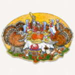 Let'S Talk Turkey Regarding Thanksgiving Dinner Puzzle