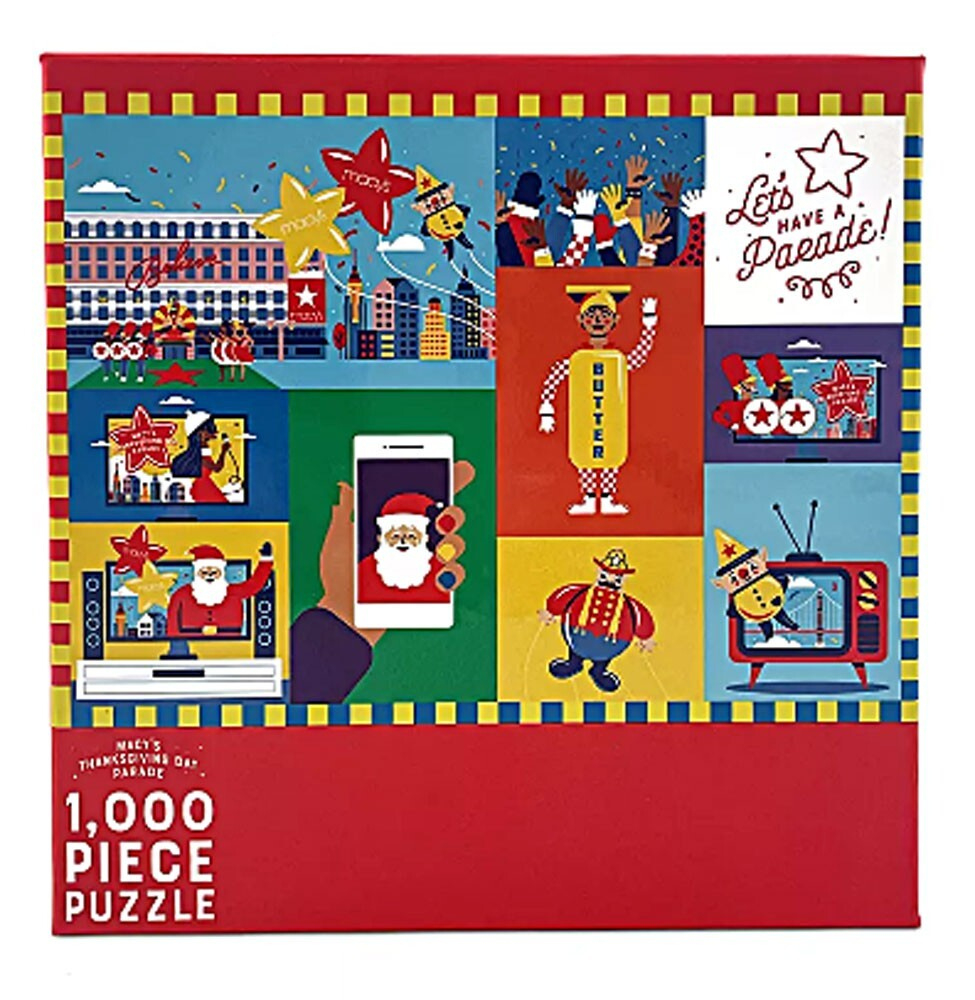 Macy&amp;#039;S Thanksgiving Day Parade 1,000-Pc. Jigsaw Puzzle | Ebay with Thanksgiving Parade Puzzle