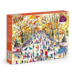 Michael Storrings Fall In Central Park 1000 Piece Puzzle   Walmart Within Michael Storrings Thanksgiving Puzzle