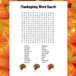 Printable Thanksgiving Word Search Puzzle   Jinxy Kids Regarding Thanksgiving A Massive Word Search Puzzle