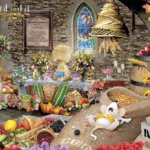 Puzzle Erntefest, 1 000 Teile Throughout Jigsaw Puzzles Thanksgiving