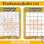 Thanksgiving Bucket List | Printable Bucket List | Holiday With Thanksgiving With Granny Logic Puzzle Answers