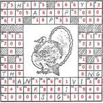 Thanksgiving Cross Number Puzzle Pertaining To Thanksgiving Cross Number Puzzle Answers