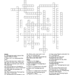 Thanksgiving Crossword Puzzle   Wordmint Intended For The First Thanksgiving Crossword Puzzle