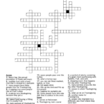 Thanksgiving Crossword Puzzle   Wordmint Within Thanksgiving Crossword Puzzles Hard