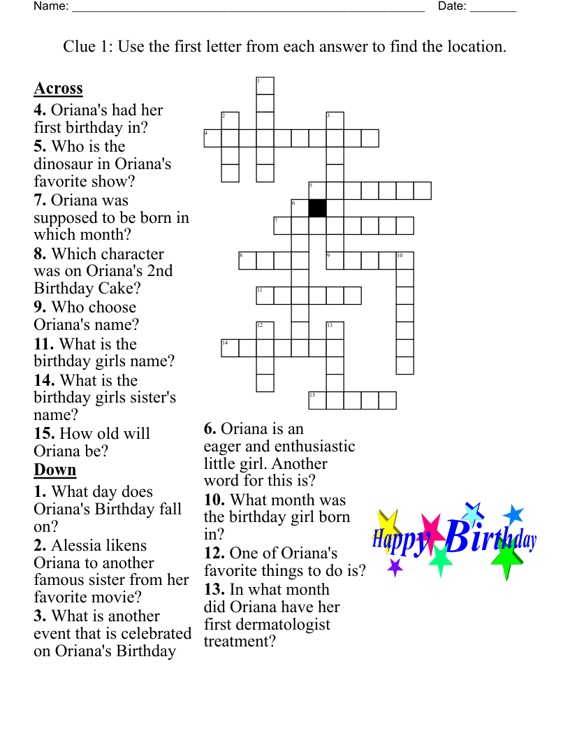 Thanksgiving Crossword Puzzle - Wordmint within The First Thanksgiving Crossword Puzzle Answer Key