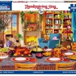 Thanksgiving Day   1000 Piece Jigsaw Puzzlewhite Mountain For Thanksgiving Dinner Puzzle