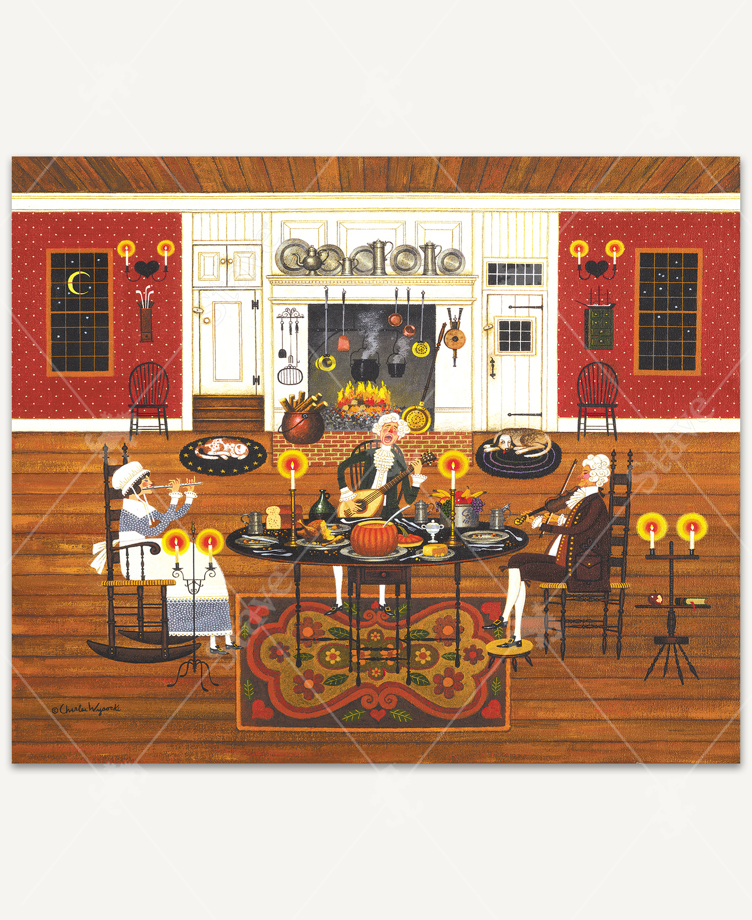 Thanksgiving Dinner Music throughout Thanksgiving Dinner Puzzle