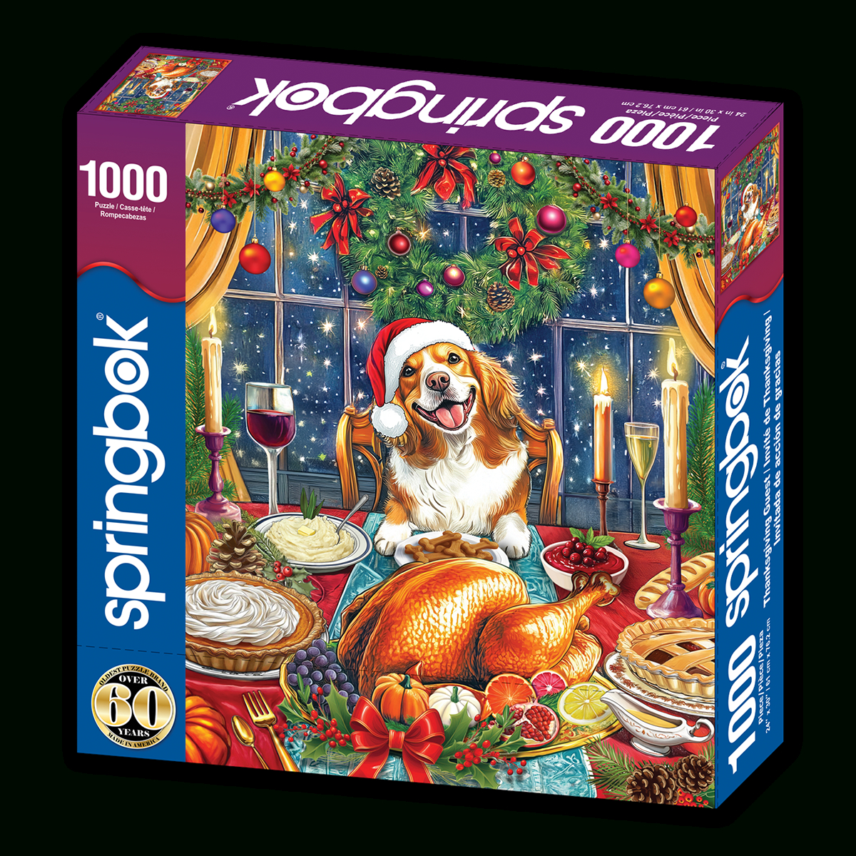 Thanksgiving Guest 1000 Piece Jigsaw Puzzle in Thanksgiving Puzzle 1000 Piece