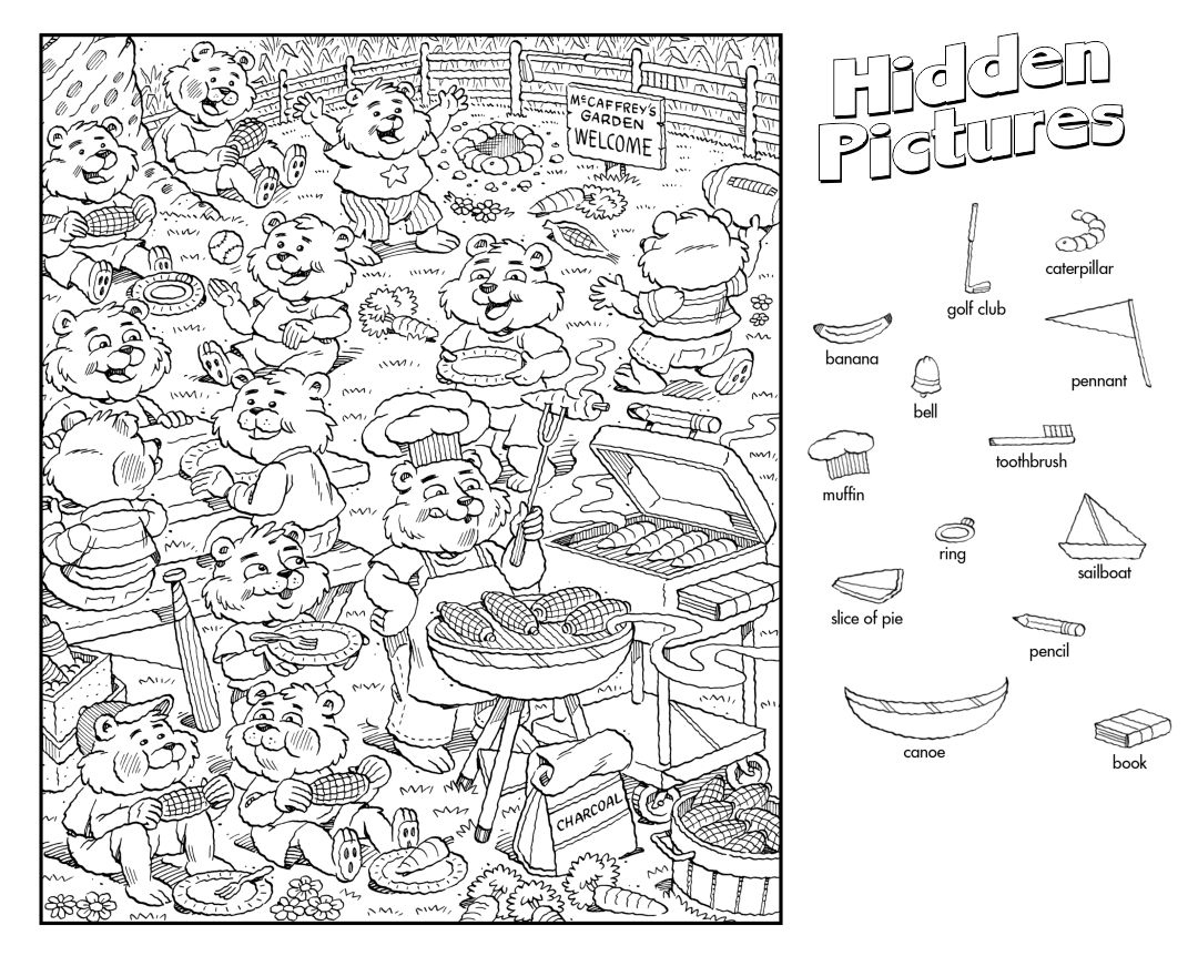 Thanksgiving Hidden Picture Puzzles - Worksheets, Lessons, And pertaining to Thanksgiving Hidden Picture Puzzle