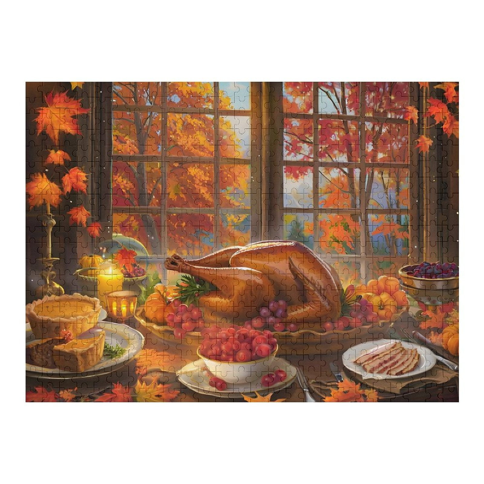 Thanksgiving Jigsaw Puzzle with regard to Thanksgiving Themed Jigsaw Puzzles