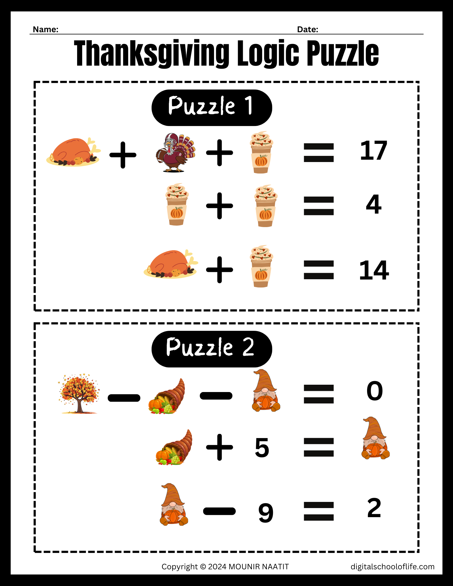 thanksgiving logic puzzles 10 math puzzles addition and inside thanksgiving logic puzzle free Thanksgiving Logic Puzzles, 10 Math Puzzles, Addition And inside Thanksgiving Logic Puzzle Free
