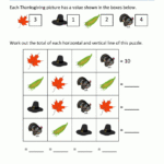 Thanksgiving Math Puzzles Within Thanksgiving Logic Puzzle Printables