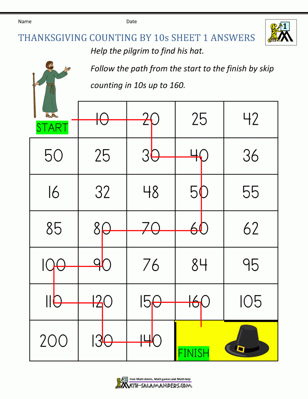 Thanksgiving Math Worksheets 2Nd Grade with Thanksgiving Math Puzzles
