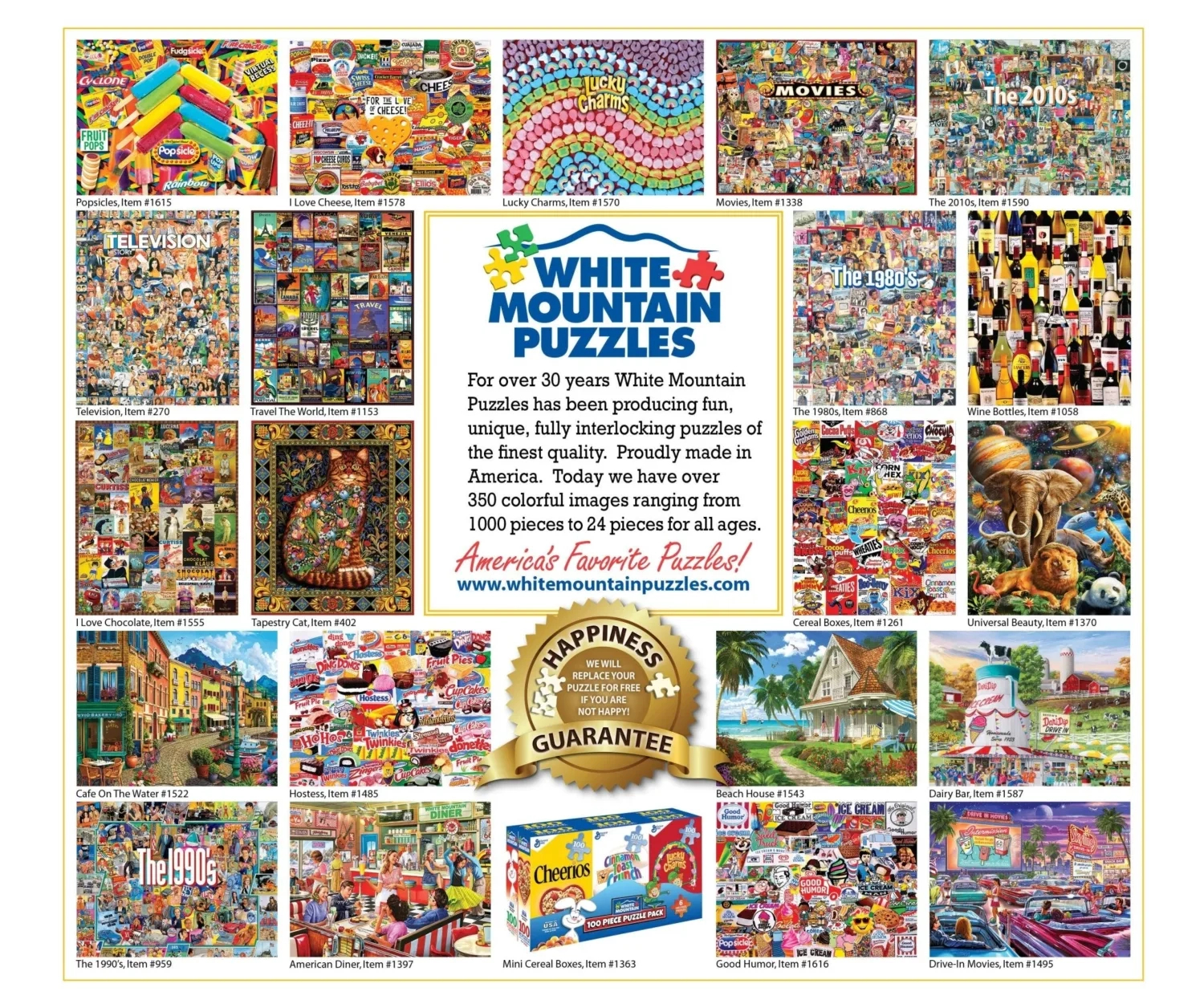 Thanksgiving Parade - 1000 Piece Jigsaw Puzzlewhite Mountain with regard to White Mountain Thanksgiving Parade Puzzle