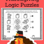 Thanksgiving Puzzle Freebie   Hello Learning Throughout Free Printable Thanksgiving Logic Puzzles