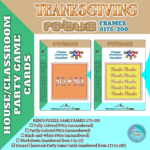 Thanksgiving Rebus Puzzle Party Game Cards 176–200 | Madeteachers Inside Thanksgiving Rebus Puzzle