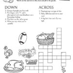 Thanksgiving Themed Crossword Puzzles • Beeloo Printable Crafts Within Thanksgiving Crossword Puzzles Printable
