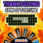 Thanksgiving Wheel Of Fortune Game: Virtual Party Fun (Digital Regarding Wheel Of Fortune Thanksgiving Puzzles