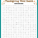 Thanksgiving Word Search (Free Printable!) Inside Free Printable Thanksgiving Word Puzzles