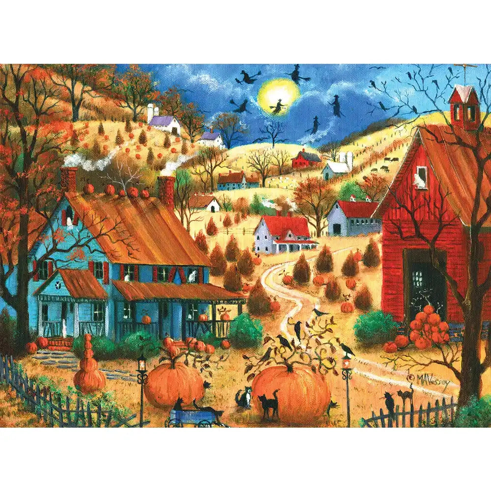 The Great Pumpkin Contest Visit 1000 Piece Jigsaw | Bits And Pieces intended for Thanksgiving Jigsaw Puzzles