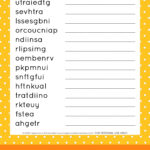 This Free Printable Thanksgiving Word Scramble Puzzle Is A Ton Of With Regard To Thanksgiving Word Scramble Puzzles To Print