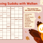 Walken (@Walken Io) On X: "🦃 Thanksgiving Sudoku With #Walken Io Intended For Thanksgiving Sudoku Puzzle Answers