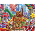 White Mountain Thanksgiving Parade Puzzle 1000Pcs   Puzzles Canada With Regard To Thanksgiving Parade Puzzle