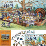 Wooden Jigsaw Puzzle For Adultsfoxsmartbox   373 Pcs With Regard To Jigsaw Puzzle Thanksgiving