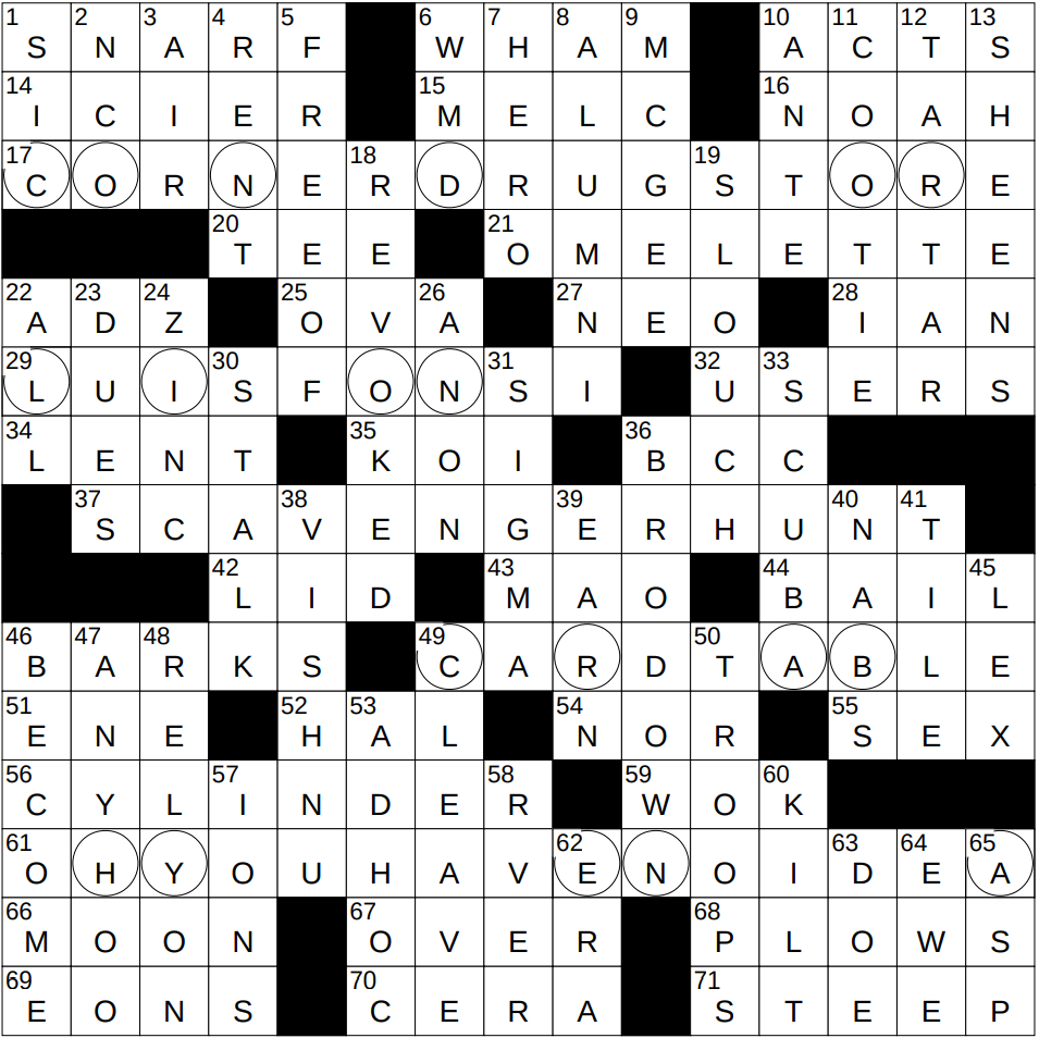 0121 25 ny times crossword 21 jan 25 tuesday nyxcrossword regarding last christmas pop duo nyt crossword 0121-25 Ny Times Crossword 21 Jan 25, Tuesday - Nyxcrossword regarding Last Christmas Pop Duo Nyt Crossword