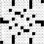 0513 25 Ny Times Crossword 13 May 25, Tuesday   Nyxcrossword Regarding Christmas Themed Pub Crawl Crossword