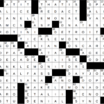 0604 25 Ny Times Crossword 4 Jun 25, Wednesday   Nyxcrossword With Regard To White Christmas Singer Informally Crossword