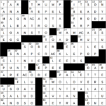 0625 25 Ny Times Crossword 25 Jun 25, Wednesday   Nyxcrossword Inside Like Santa After Christmas Presumably Crossword