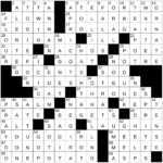 0701 22 Ny Times Crossword 1 Jul 22, Friday   Nyxcrossword For Felt In The Christmas Spirit Nyt Crossword Clue