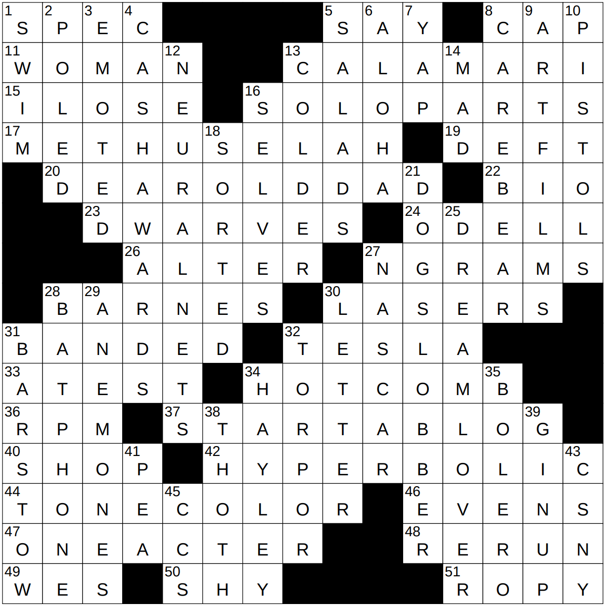 0716-22 Ny Times Crossword 16 Jul 22, Saturday - Nyxcrossword with Source of Some Halloween and Christmas Traditions Crossword Clue
