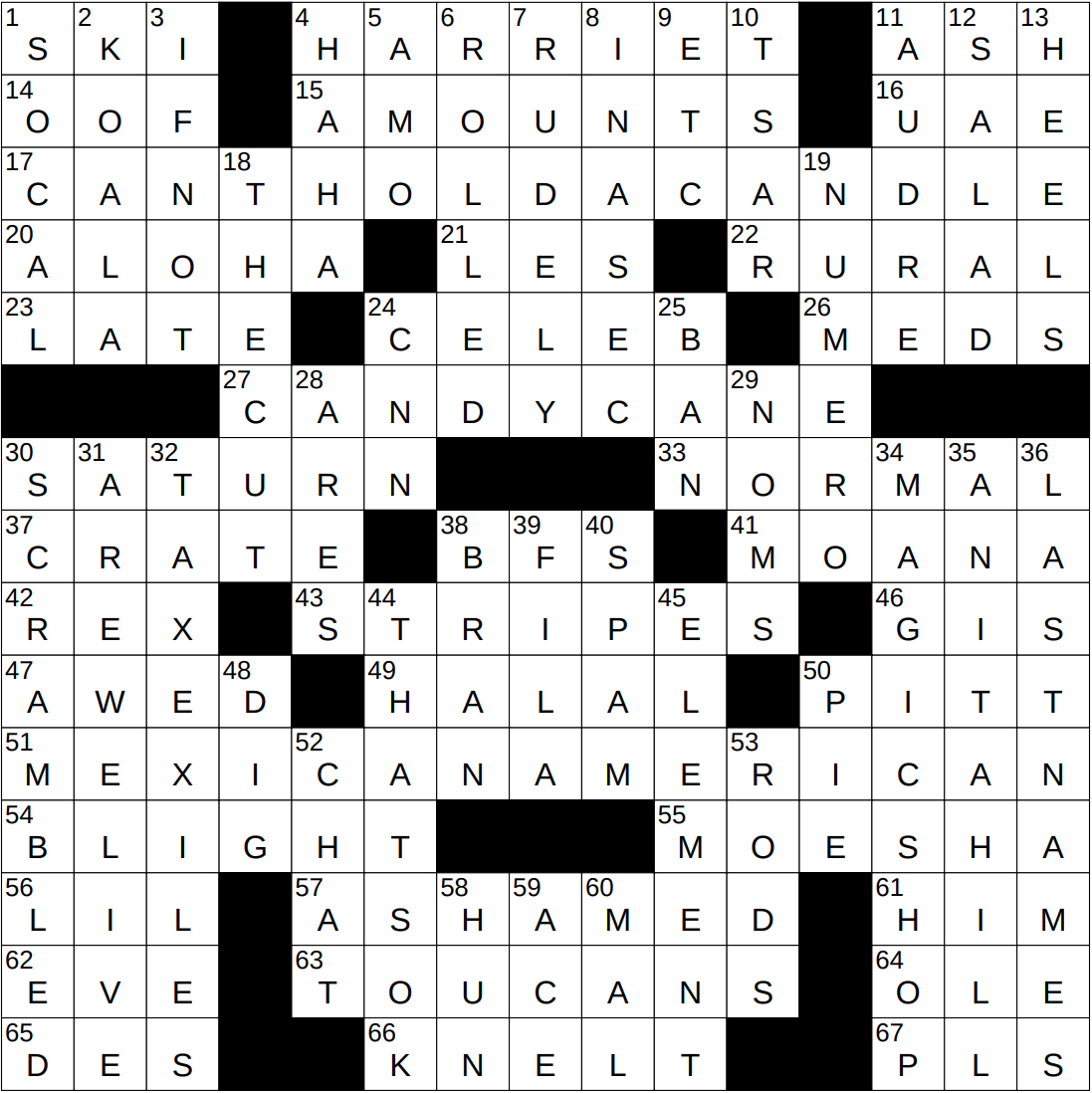 0812-25 Ny Times Crossword 12 Aug 25, Tuesday - Nyxcrossword throughout Edible Christmas Ornament Nyt Crossword