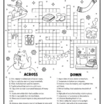 10+ Winter Crossword Puzzles – Free Printable Pdfs From Easy To With Material For Christmas Tree Snow Crossword Clue