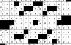 1008-25 Ny Times Crossword 8 Oct 25, Wednesday – Nyxcrossword throughout Source of Some Halloween and Christmas Traditions Crossword