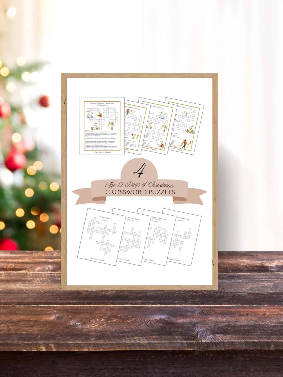 12 days of christmas crossword puzzles free printable once in tree in the 12 days of christmas crossword 12 Days Of Christmas Crossword Puzzles (Free Printable) - Once in Tree In The 12 Days Of Christmas Crossword