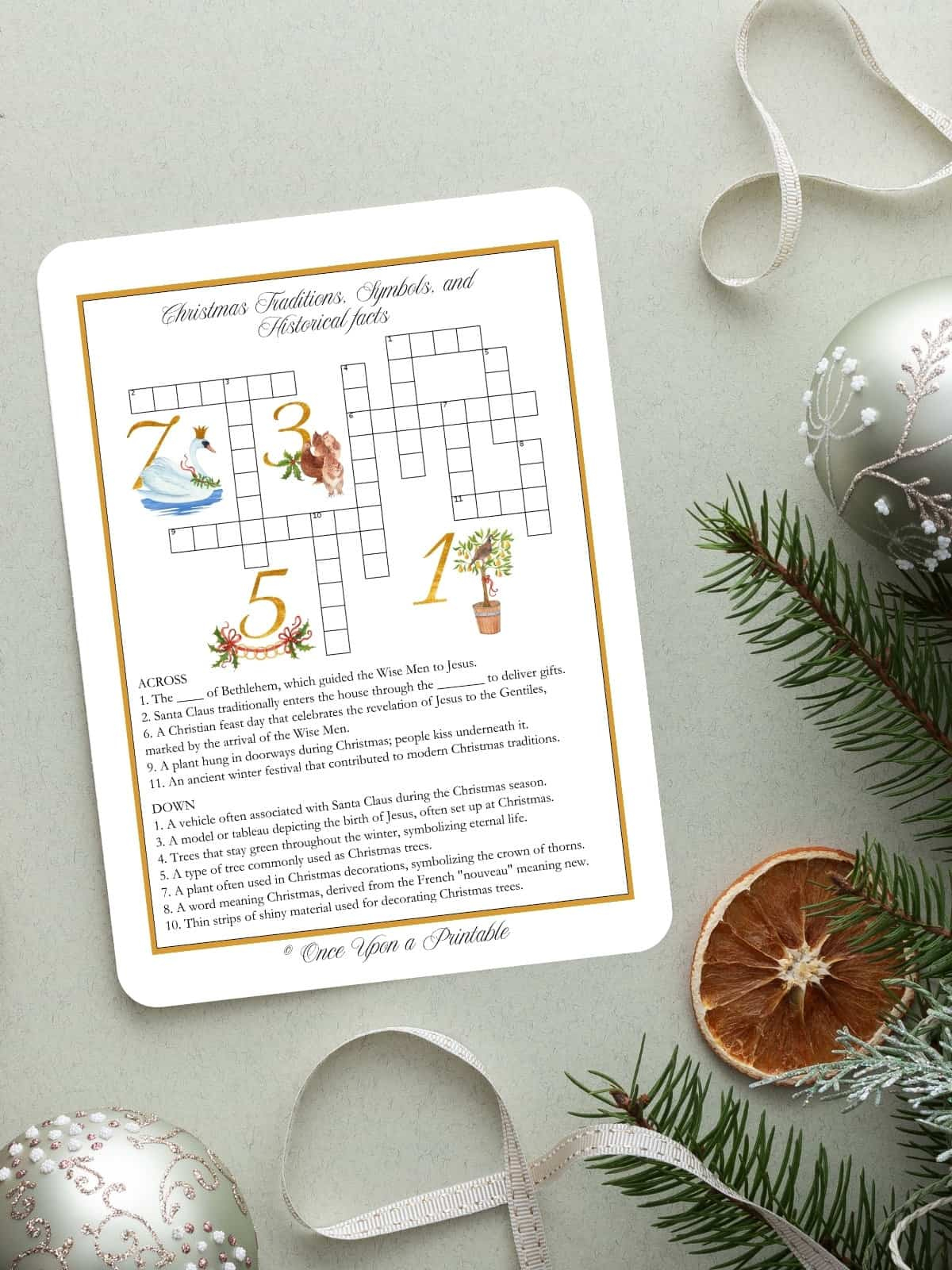 12 days of christmas crossword puzzles free printable once intended for traditional christmas decoration crossword 12 Days Of Christmas Crossword Puzzles (Free Printable) - Once intended for Traditional Christmas Decoration Crossword
