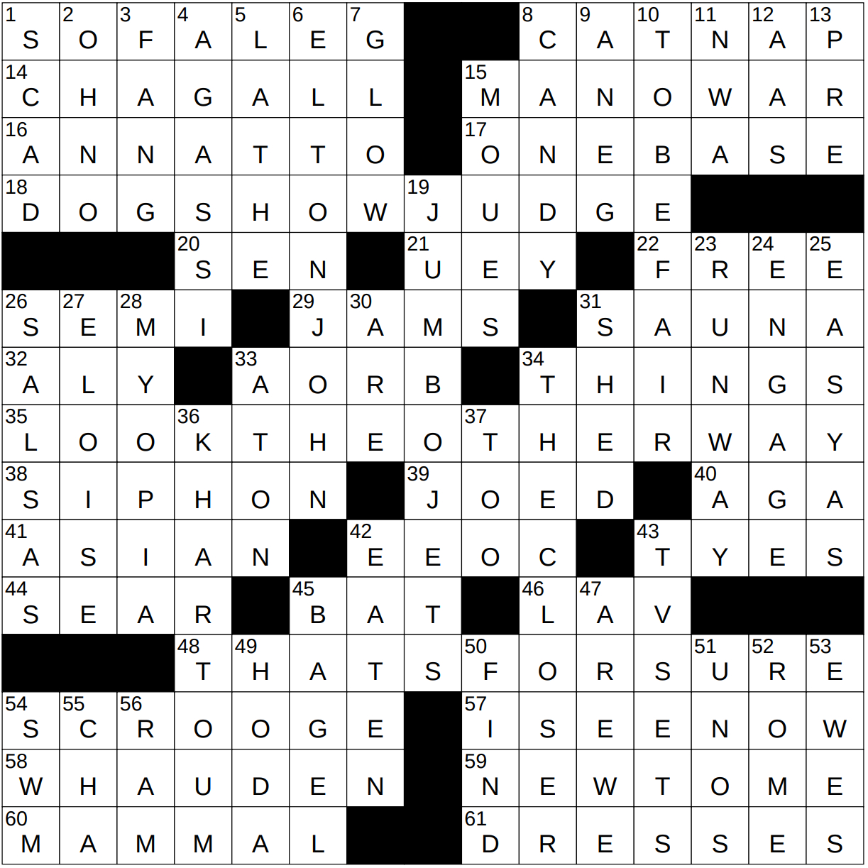 1230-22 Ny Times Crossword 30 Dec 22, Friday - Nyxcrossword in Christmas Carols Nyt Crossword