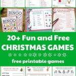 20+ Free Printable Christmas Games For The Whole Family Pertaining To Christmas Party Game Crossword