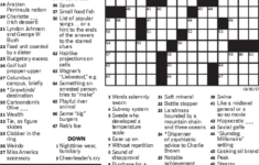 2017 Mon Crossword Puzzle – Answers And Clues Guide – Studocu with Hanker For As Christmas Cookies Crossword Clue