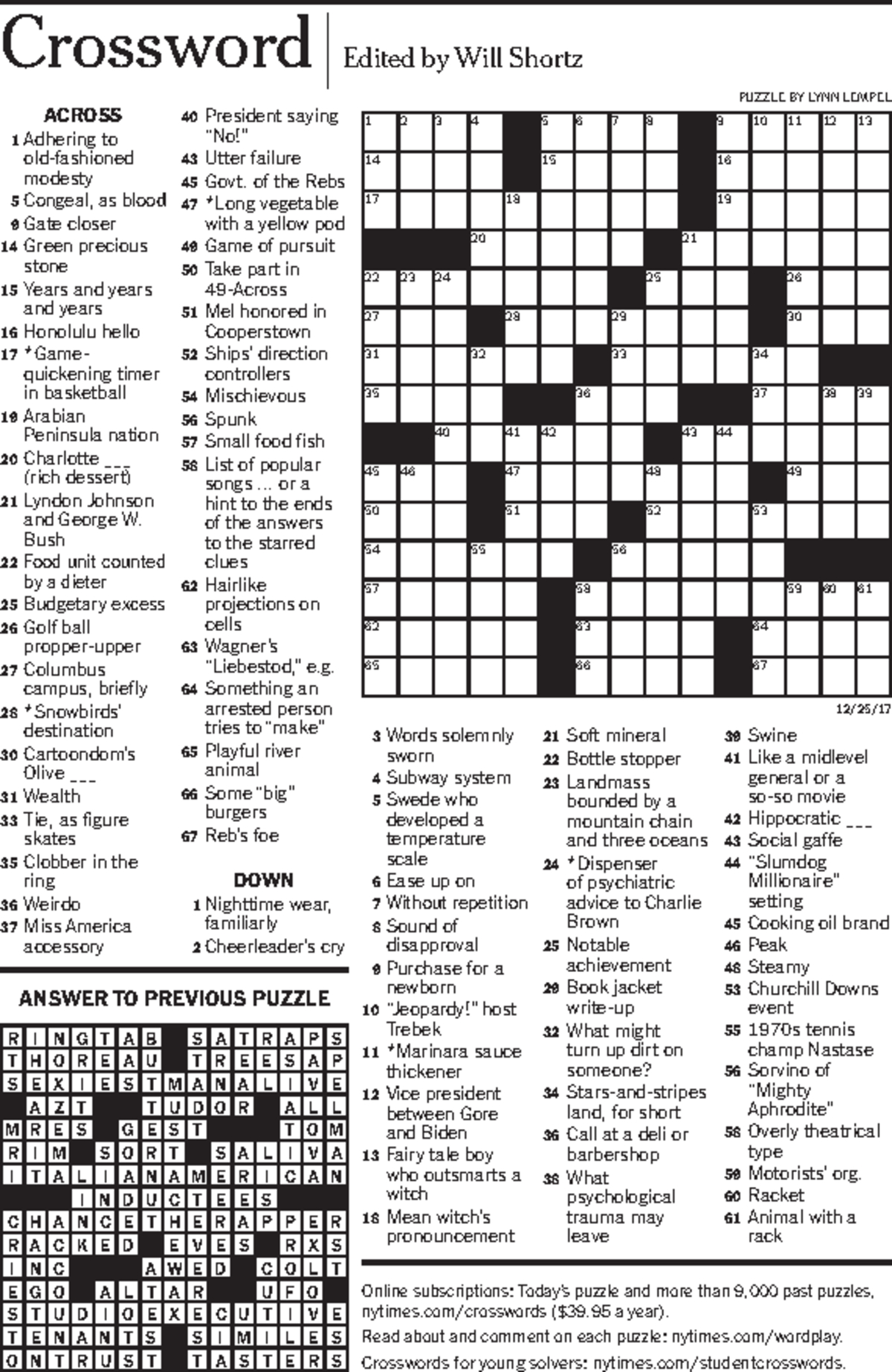 2017 mon crossword puzzle answers and clues guide studocu with hanker for as christmas cookies crossword clue 2017 Mon Crossword Puzzle - Answers And Clues Guide - Studocu with Hanker For As Christmas Cookies Crossword Clue
