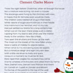 30+ Christmas Poems For Kids To Read This Holiday Season Intended For A Visit From Saint Nicholas On Christmas Crossword