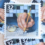 5 Kreuzworträtsel Briefmarken, 32 Cent, 1998, 1910Er Jahre Intended For Christmas Stamp Pair Crossword