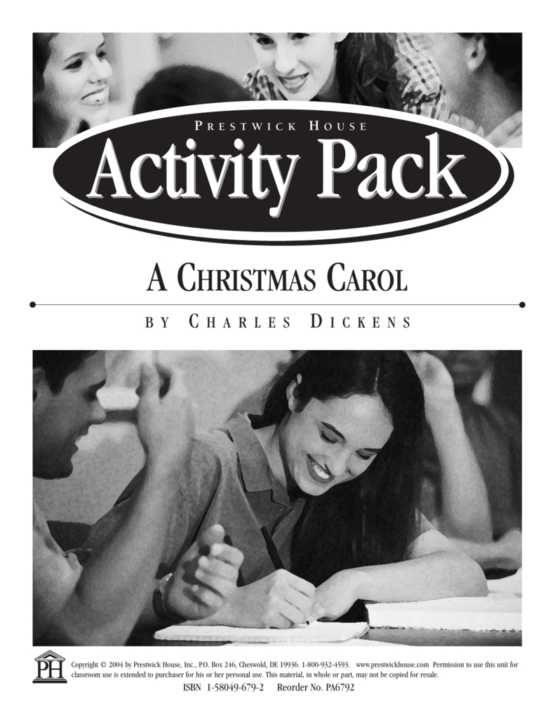 a christmas carol activity pack dickens study guide throughout prestwick house a christmas carol crossword A Christmas Carol Activity Pack: Dickens Study Guide throughout Prestwick House A Christmas Carol Crossword