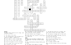 A Christmas Carol" Crossword Puzzle – Wordmint in The First Traditional Christmas Carol Crossword